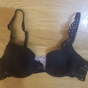 B. Tempted sz 34a bra black padded with lace